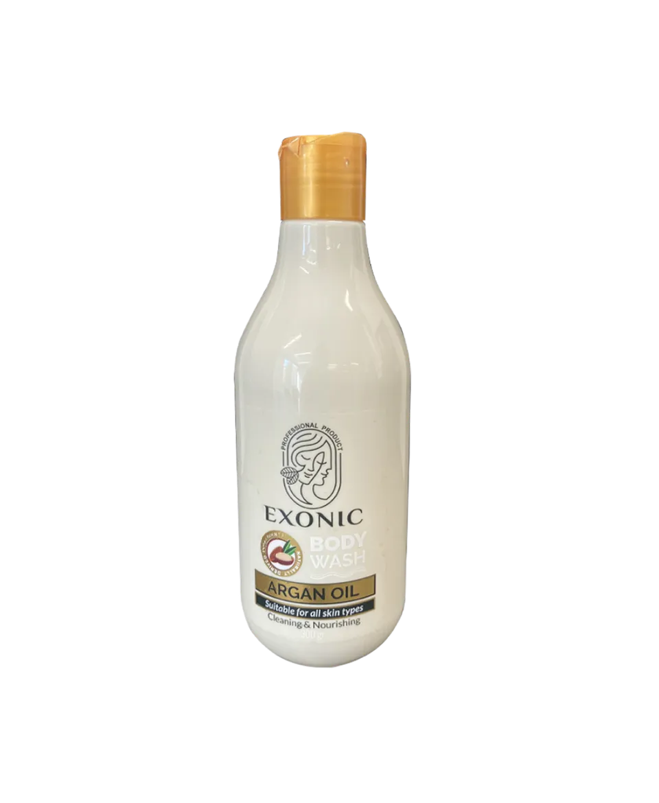 شامپو بدن کرمی روغن آرگان ۳۰۰ میل EXONIC